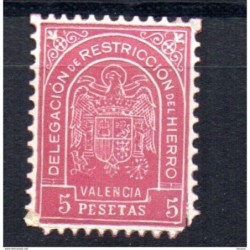 Sello de delegacion de restriccion del hierro valencia 5 pts