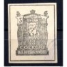 Sello colegio para huerfanos de medicos 3 pts