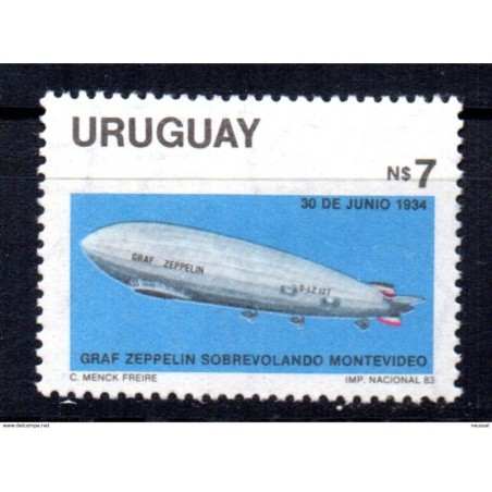 Sello n 1132  Uruguay