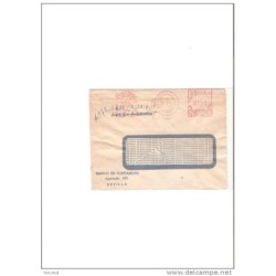 Carta con cuño banco santander