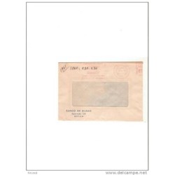 Carta con cuño banco bilbao