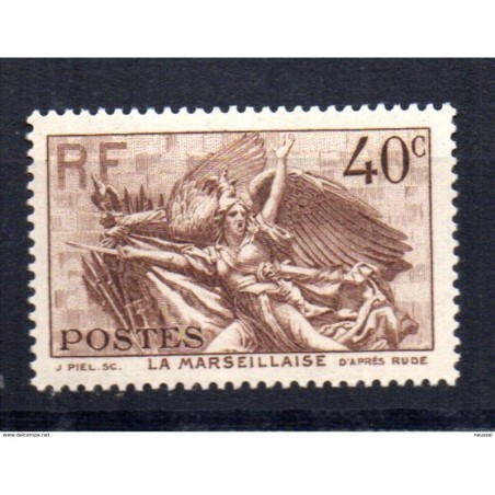 Sello n 315  francia