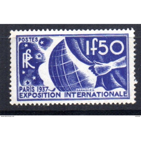 Sello n 327  francia