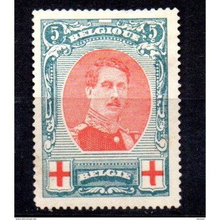 Sello n 132  belgica