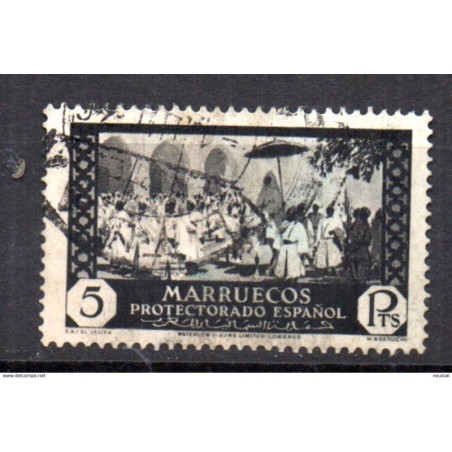 Sello  n 146  Marruecos