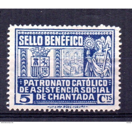 Viñeta 5cts asistencia social de chantada