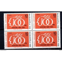Sello n 2309 en bloque de 4 Turquia
