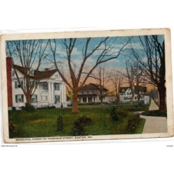Tarjeta postal circulada 1926 Easton