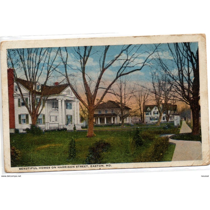 Tarjeta postal circulada 1926 Easton Tarjeta postal circulada 1926 Easton