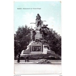 Tarjeta postal  de Paris monument de VictorHugo