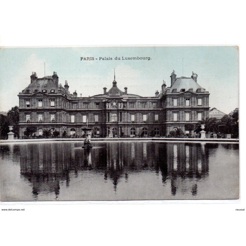 Tarjeta postal de Paris palais du luxembourg Tarjeta postal de Paris palais du luxembourg