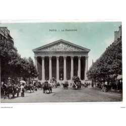 Tarjeta postal  de Paris La madeleine