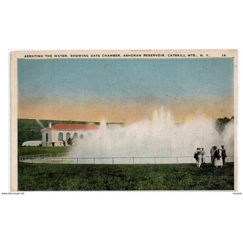 Tarjeta postal  catskill mts New york