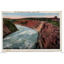 Tarjeta postal  niagara falls rapids