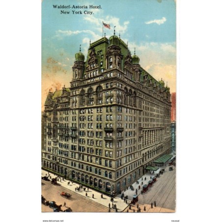 Tarjeta postal  waldorfastoria hotel