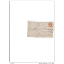 Carta con cuño carrete 1  y cuño de sevilla