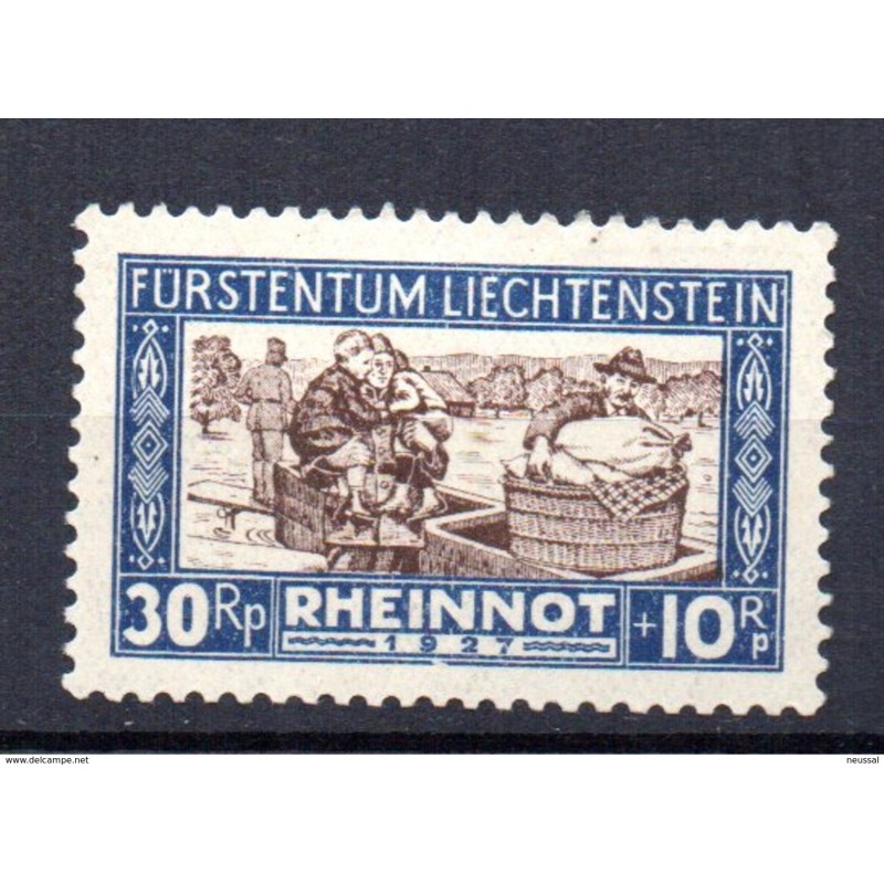 Sello n 81 Liechtenstein Sello n 81 Liechtenstein