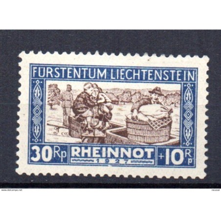 Sello n 81 Liechtenstein
