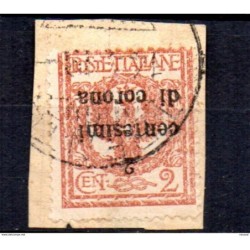 Sello  con sobrecarga invertida italia