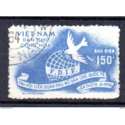 Sello  n  141   Vietnam norte