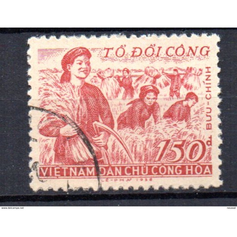 Sello n 154 vietnam norte Sello n 154 vietnam norte