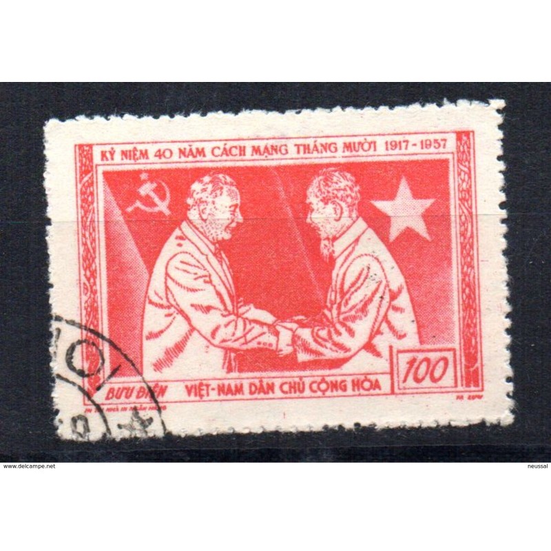 Sello n 129 vietnam norte Sello n 129 vietnam norte