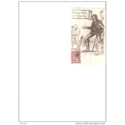 Tarjeta postal francia 1962