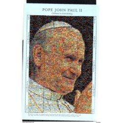 Serie n 252330 Liberia  POPE JOHN PAUL II