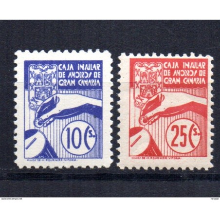 Sellos caja insular de gran canarias