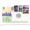 Carta con matasellos commemorativo de dia de la onu de 1975 ferrocarril madridaranjuez
