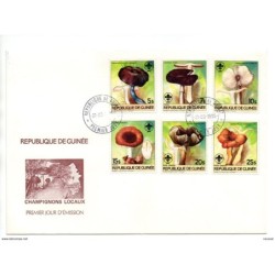 Carta  con serie n 7525  A1712  Guinee