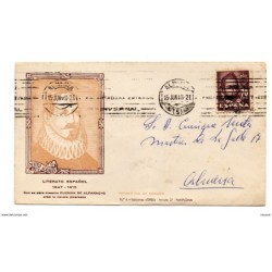 Carta circulada con matasellos 1948 almeria