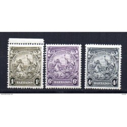 3 sellos de barbados