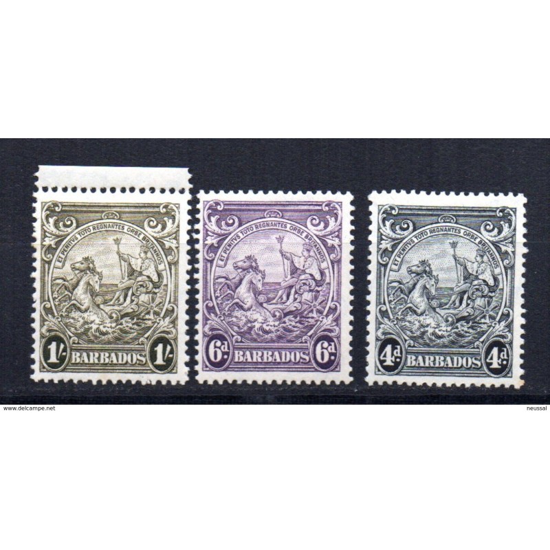 3 sellos de barbados 3 sellos de barbados