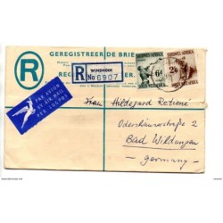 Carta certificada de windhoek  1957