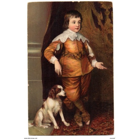Tarjeta postal de  Sohn karls IV England detail