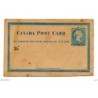 Entero postal de canada one cent