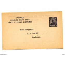 Entero postal de canada 12 cent
