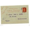 Entero postal  de francia circulado 1910