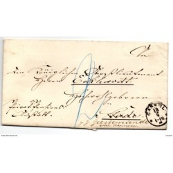 Carta circulada con matasellos cassel