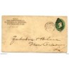 Sobre entero postal con matasellos de atlanta de 1889