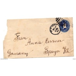 Sobre entero postal con matasellos de new york 1902