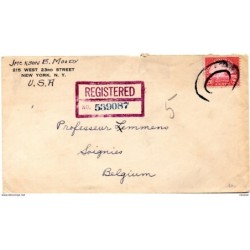 Carta de EEUU de 1934 New york