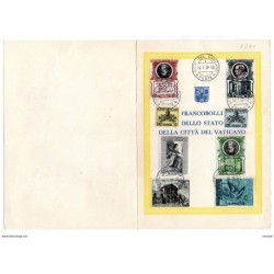 Tarjeta del vaticano de 1959