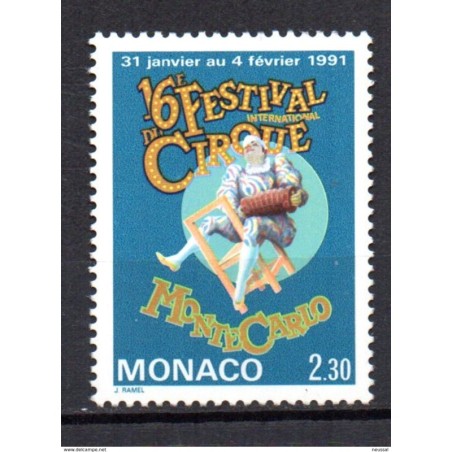 Sello  n 1810   Monaco