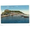 Tarjeta postal gibraltar  rock from the commercial mole