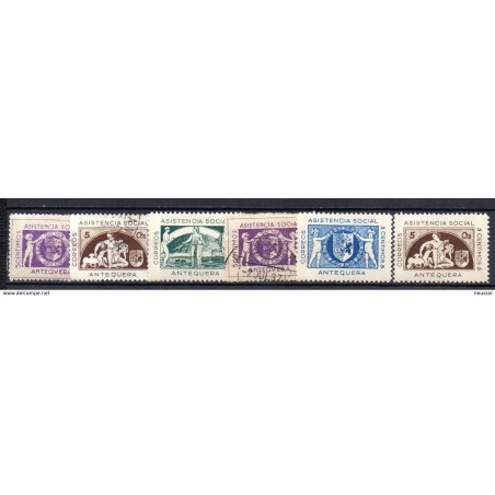6 viñetas  de antequera
