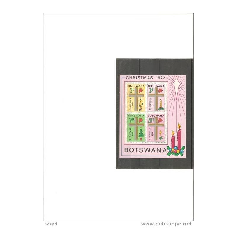 Hb bostwana navidad 1972 Hb bostwana navidad 1972