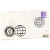 Carta con matasellos commemorativo de 75 rotary international