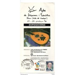 Prospecto con matasello de dolcaines i tabaleters petrer 1990